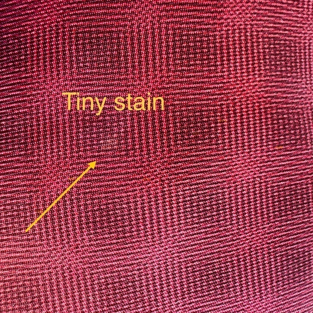Authentic Vintage Hermes Paris‎ 100% Silk Plaid Patterned Tie Made in France - Picture 10 of 10